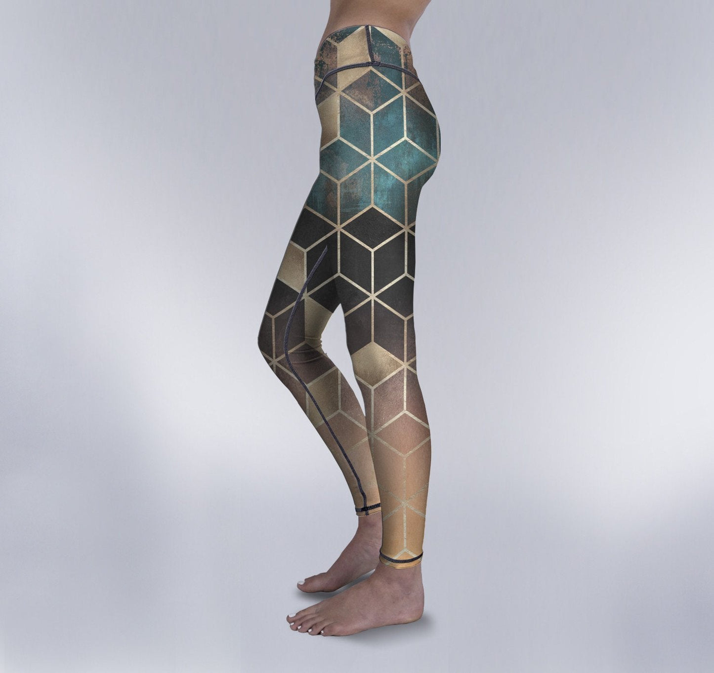 Virgin Teez Leggings Beautiful Cubes Legging