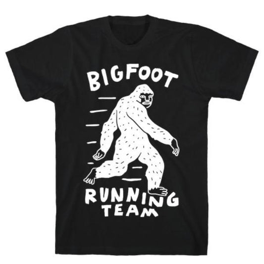 GYM FIT T-SHIRT BIGFOOT RUNNING TEAM T-SHIRT