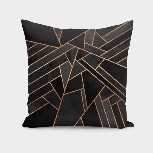 The Pillow pillows 16" x 16" Black Night  Cushion/Pillow