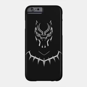 Virgin Teez Mobile Cover iPhone 7 Black Panther Mobile Cover