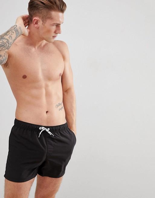 Ayaz Ahmed Shorts Black Swim Shorts