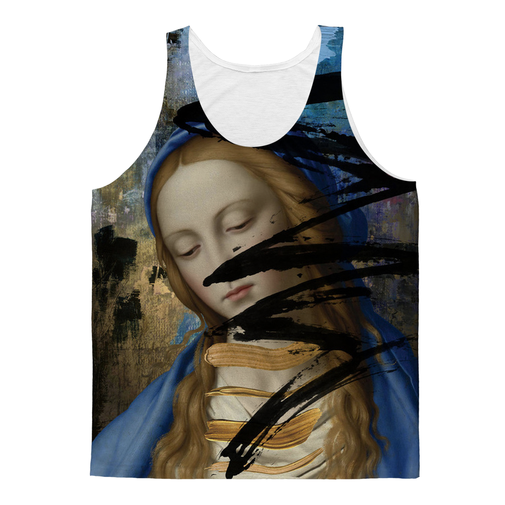 VIRGIN TEEZ Tank Top XS Blue Classic Sublimation Adult Tank Top