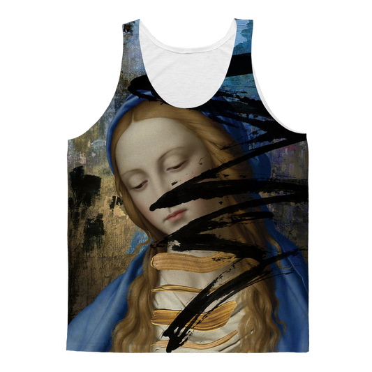 VIRGIN TEEZ Tank Top XS Blue Classic Sublimation Adult Tank Top