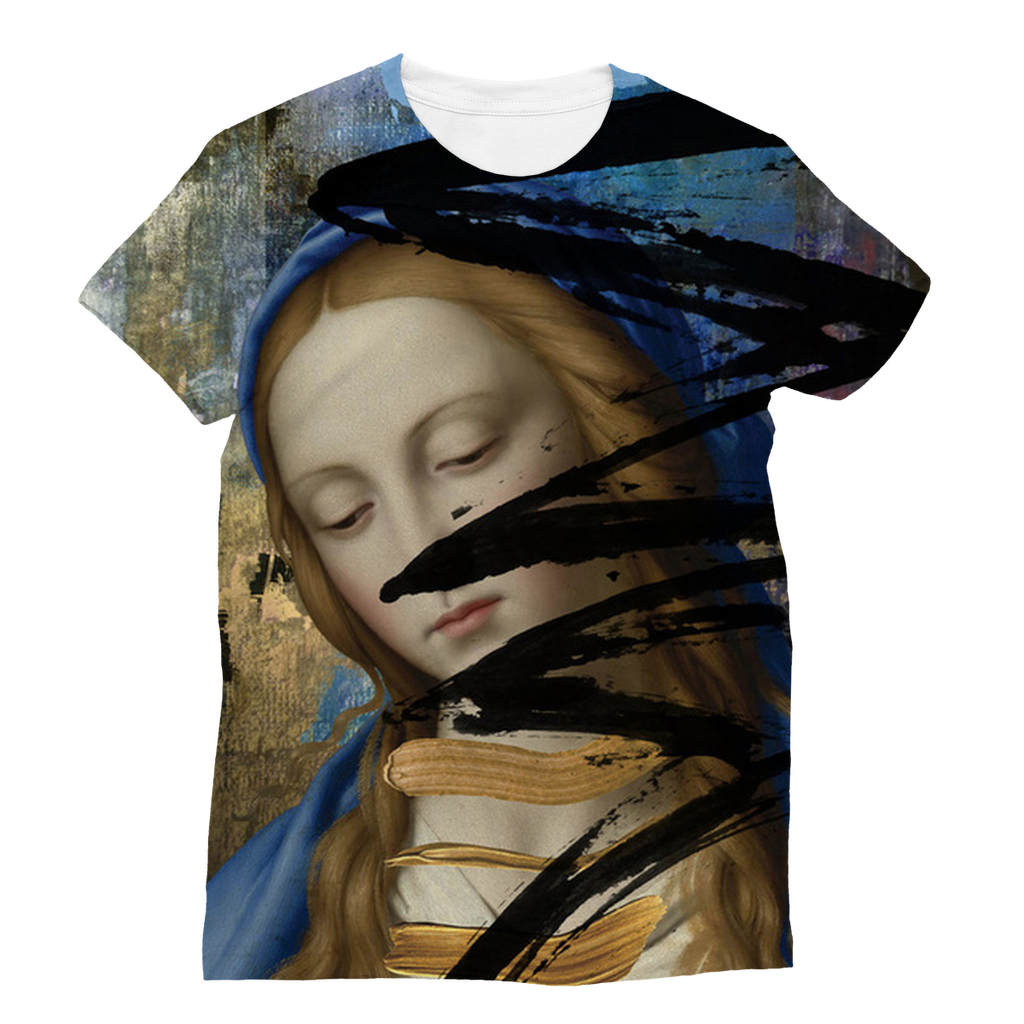 VIRGIN TEEZ Sublimation Women's T-Shirt XS Blue Classic Sublimation Women's T-Shirt