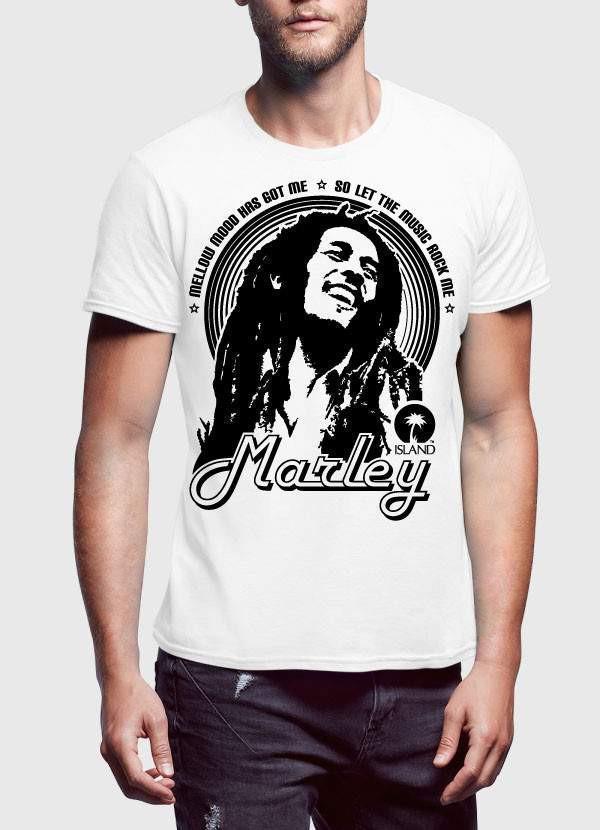 Bob Marley Half Sleeve Men T-Shirt - T-Shirt