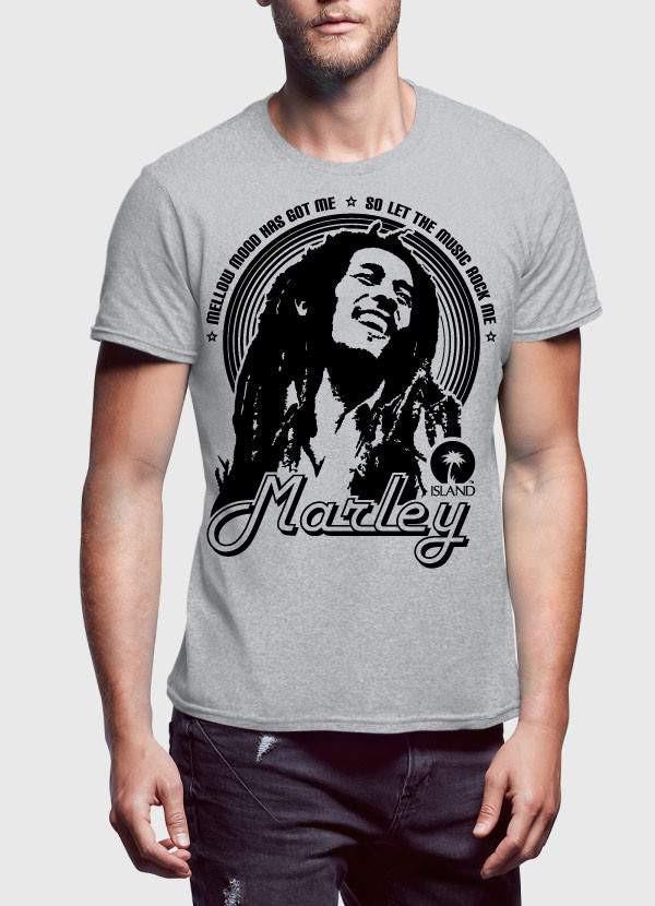 Bob Marley T-SHIRT Small / Black Bob Marley Half Sleeve Men T-Shirt