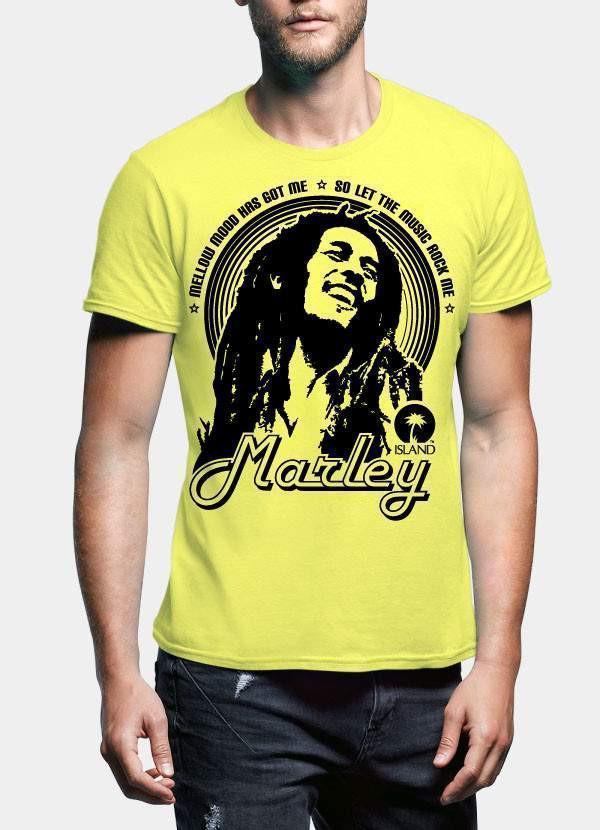 Bob Marley T-SHIRT Small / Black Bob Marley Half Sleeve Men T-Shirt