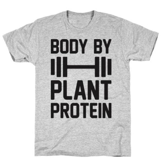 GYM FIT T-SHIRT BODY BY PLANT PROTEIN T-SHIRT