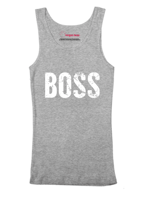 Virgin Teez Tank Top SMALL / Black Boss Tank Top