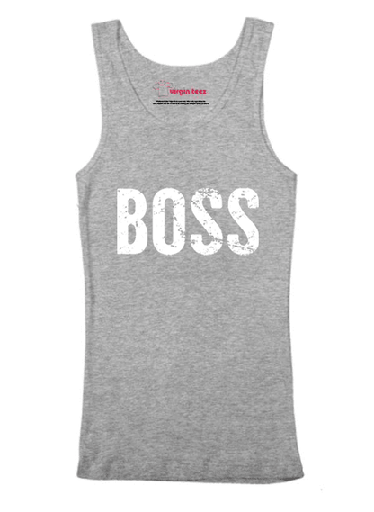 Virgin Teez Tank Top SMALL / Black Boss Tank Top