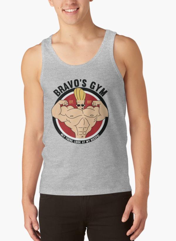 Ali Ahsan Tank Tops Small Bravo's Gym Tank Tops