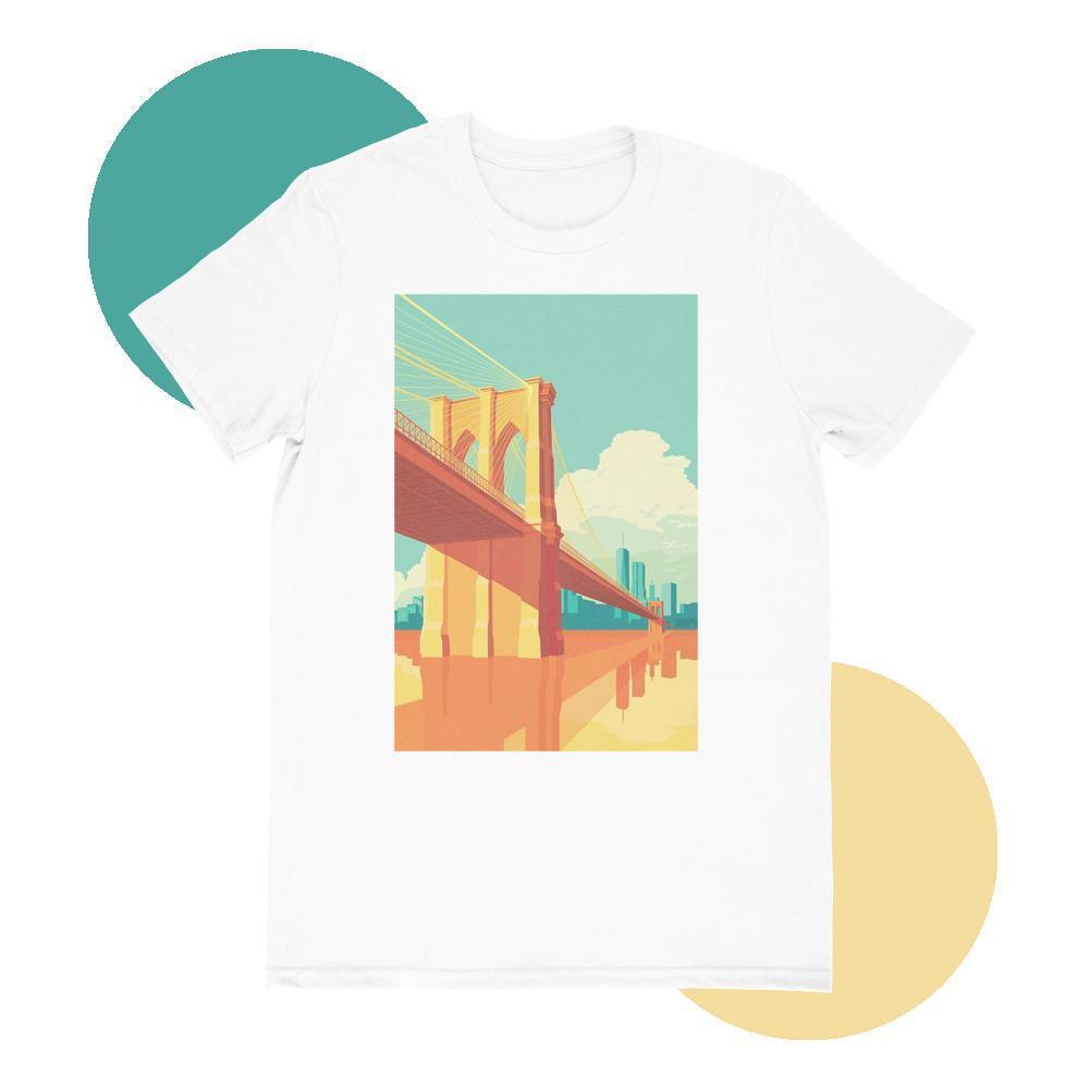 Maham T-SHIRT SMALL Brooklyn Bridge T-shirt