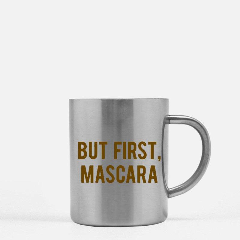 But First Mascara Gold & Silver Mug