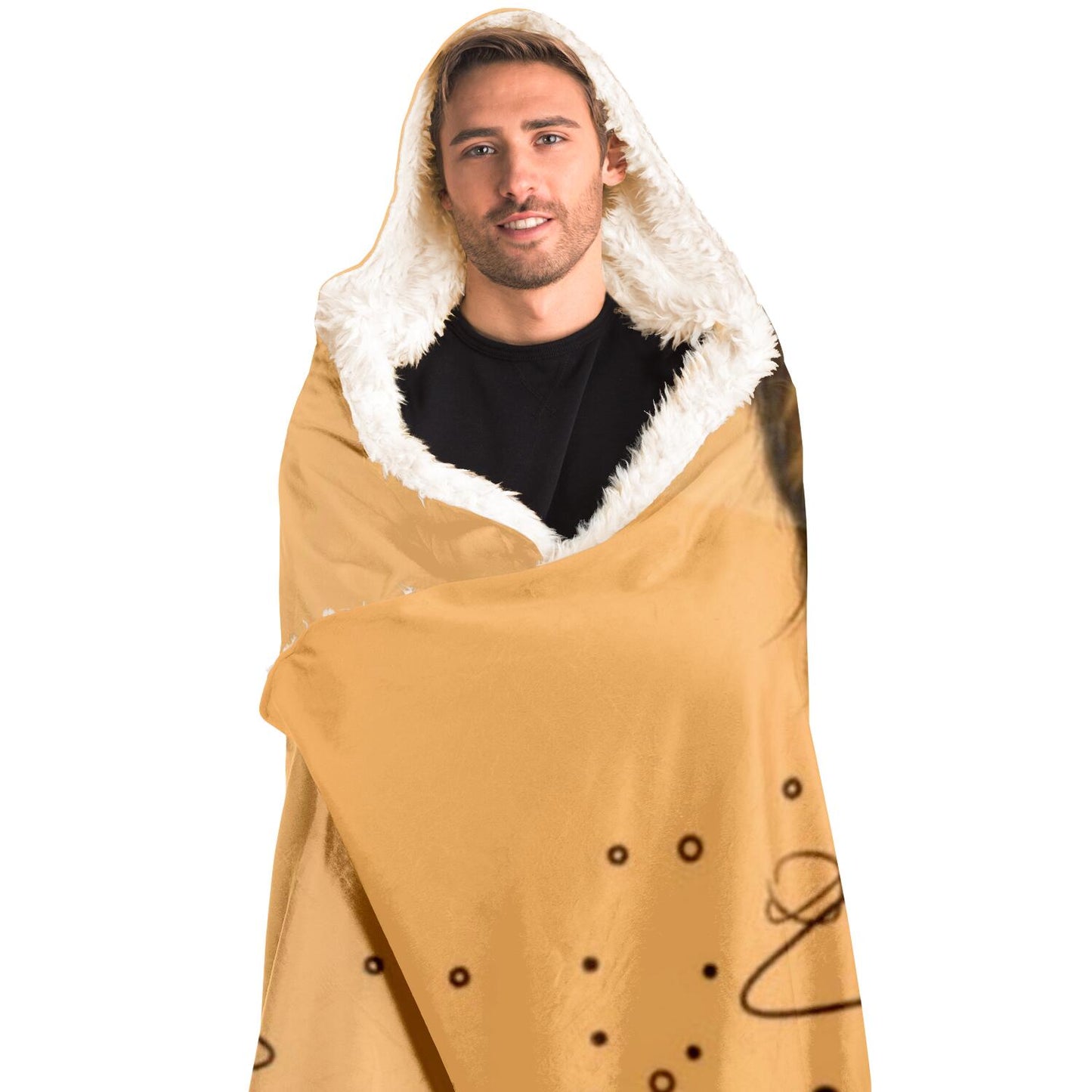 LION POWER Hooded Blanket