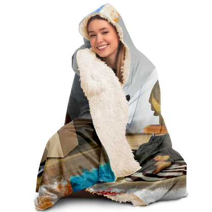 Priorities Hooded Blanket