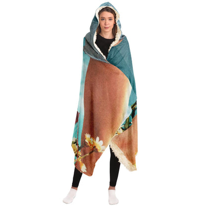 I Hope the Grass is Greener Hooded Blanket