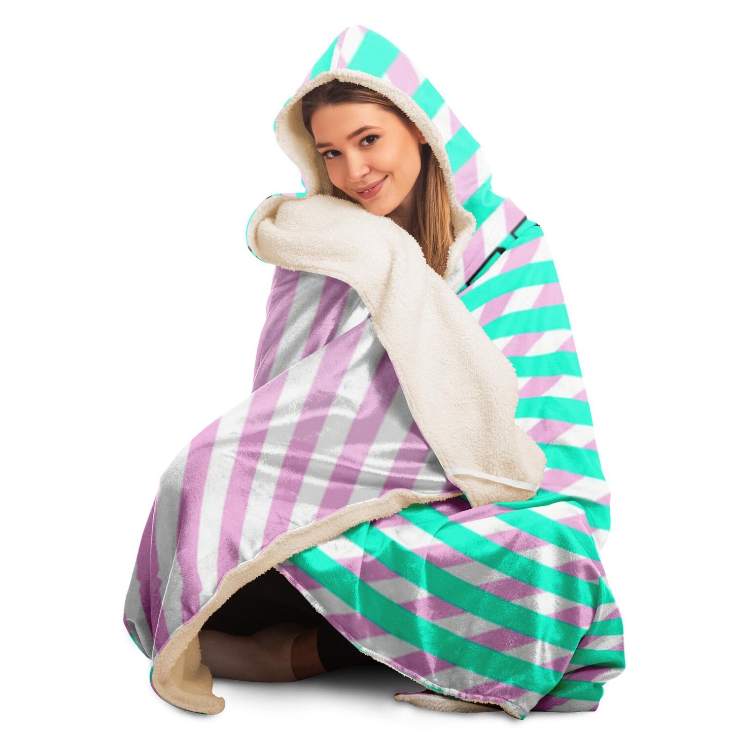 Retro 84 Hooded Blanket