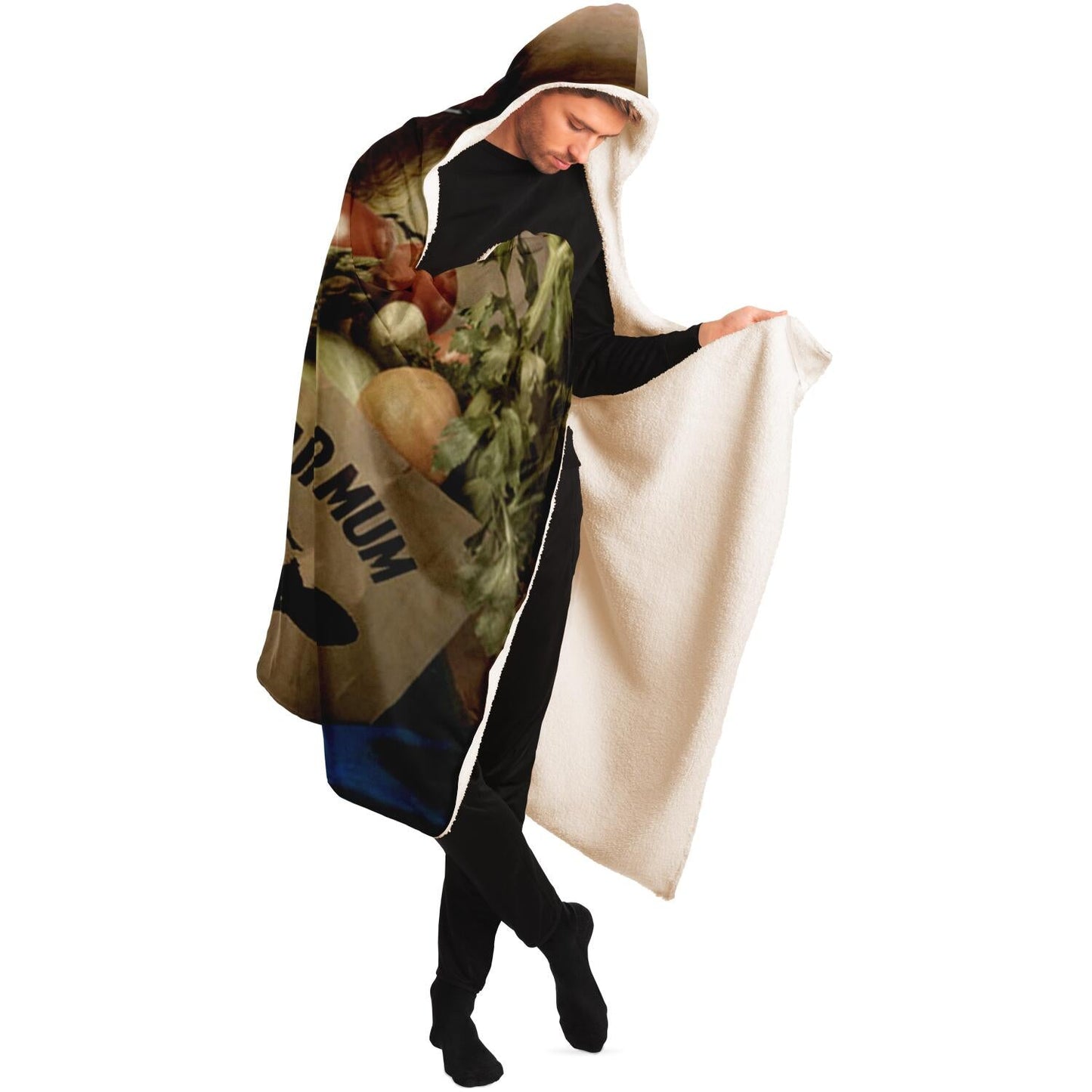 New Religion Hooded Blanket