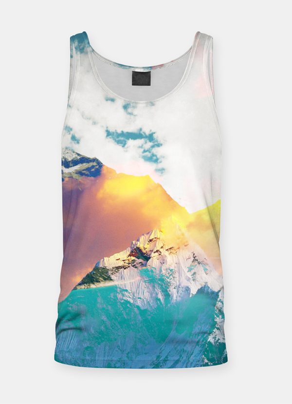 VIRGIN TEEZ Tank Top Calm Sky  Sublimation Adult Tank Top