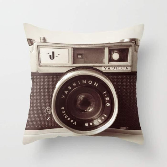 The Pillow pillows 16" x 16" Camera Cushion/Pillow