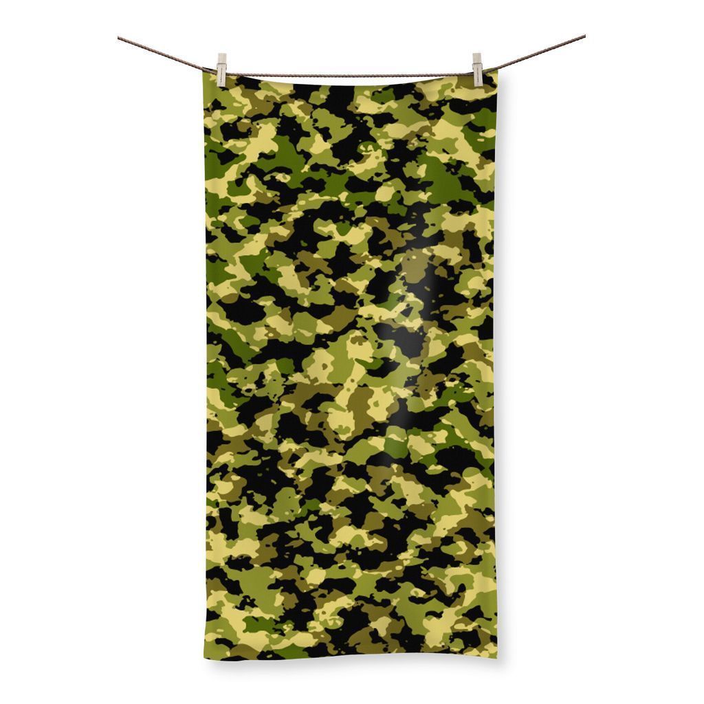 kite.ly Homeware 27.5"x55.0" Camofludge 2 Beach Towel