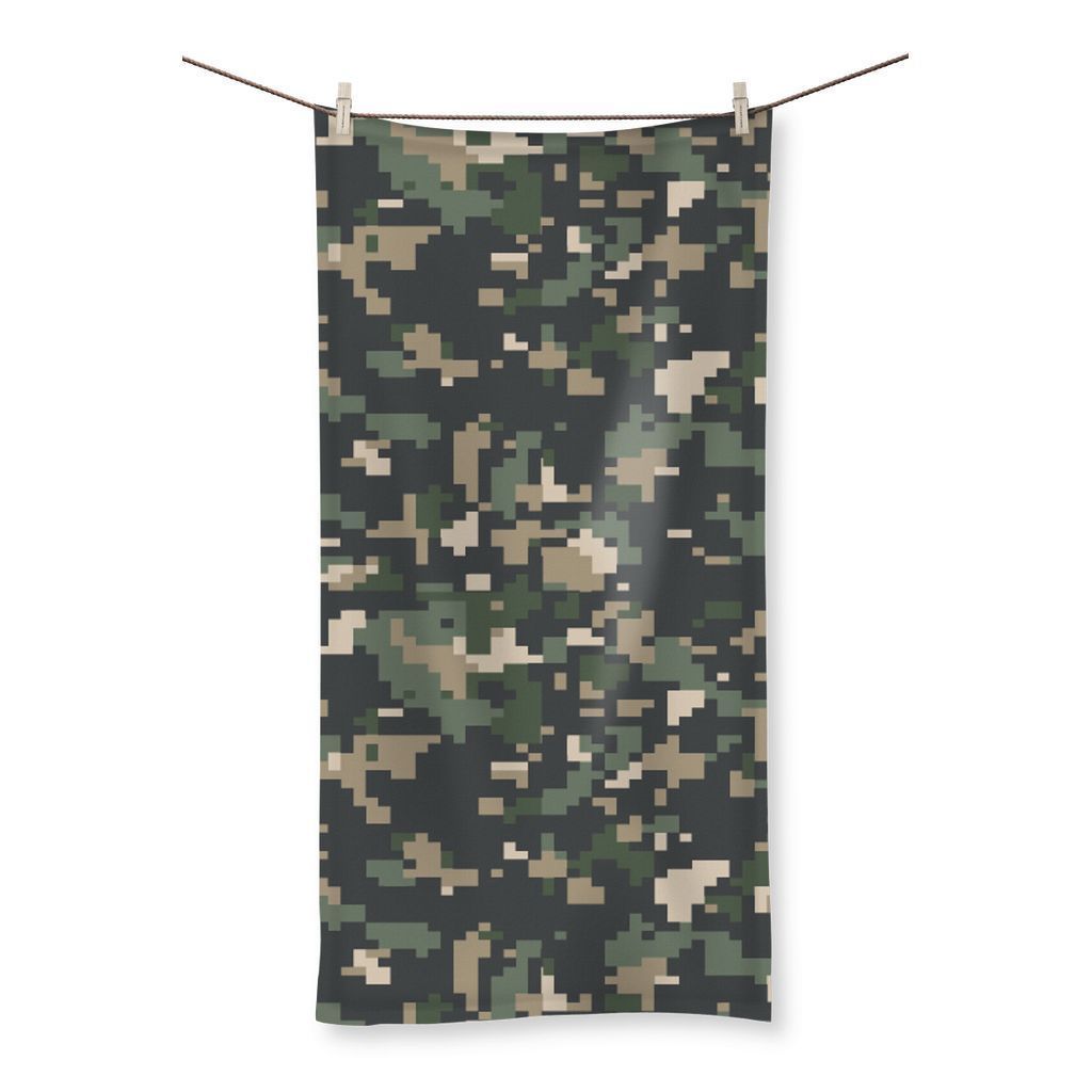 kite.ly Homeware 19.7"x39.4" Camofludge 6 Beach Towel