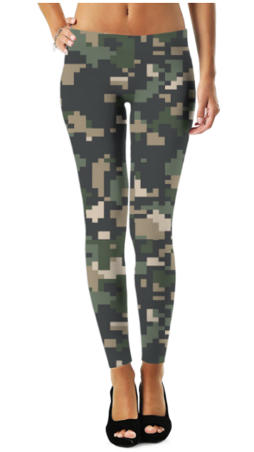 Virgin Teez Leggings Small Camofludge 8 Legging