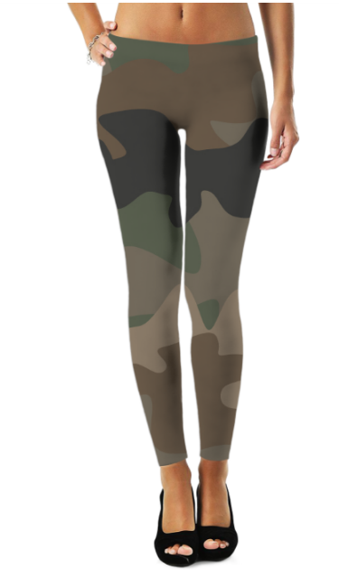 Virgin Teez Leggings Small Camofludge Seamless Legging