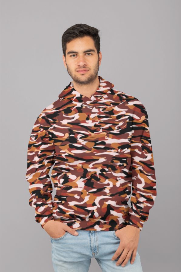 Camofludge (2) UNISEX Sublimation Hoodie