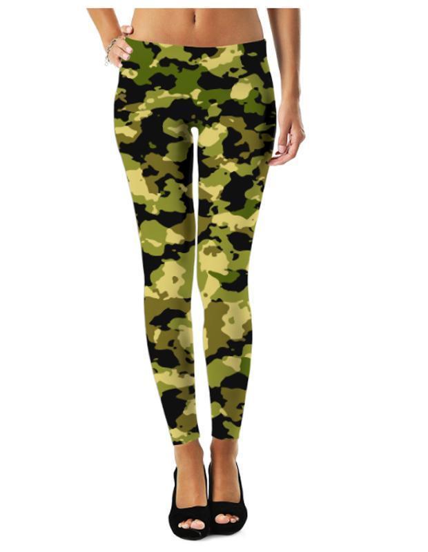 Virgin Teez Leggings Small Camouflage Legging