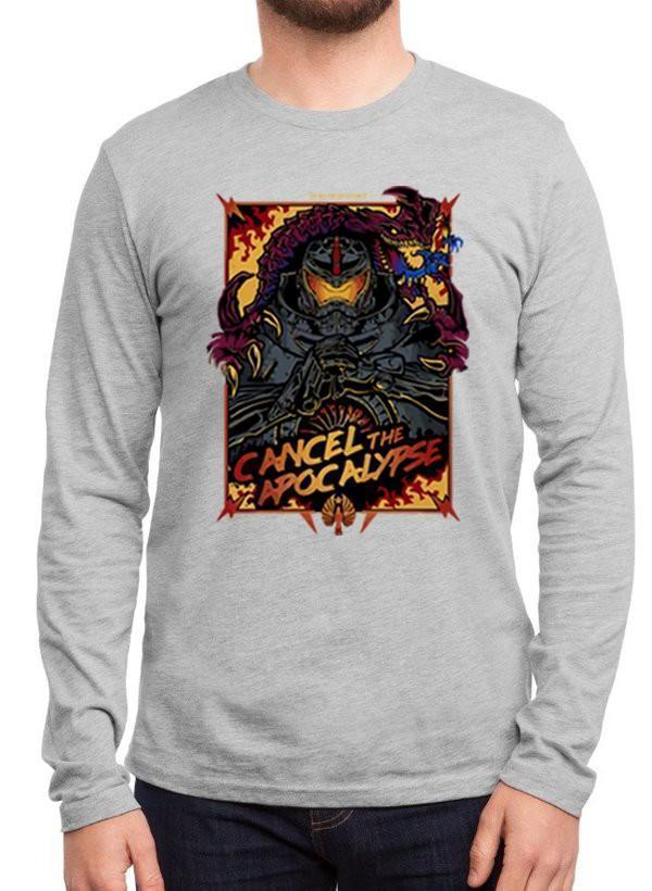 M Nidal Khan T-shirt SMALL / Gray Cancel the Apocalypse Full Sleeves T-shirt