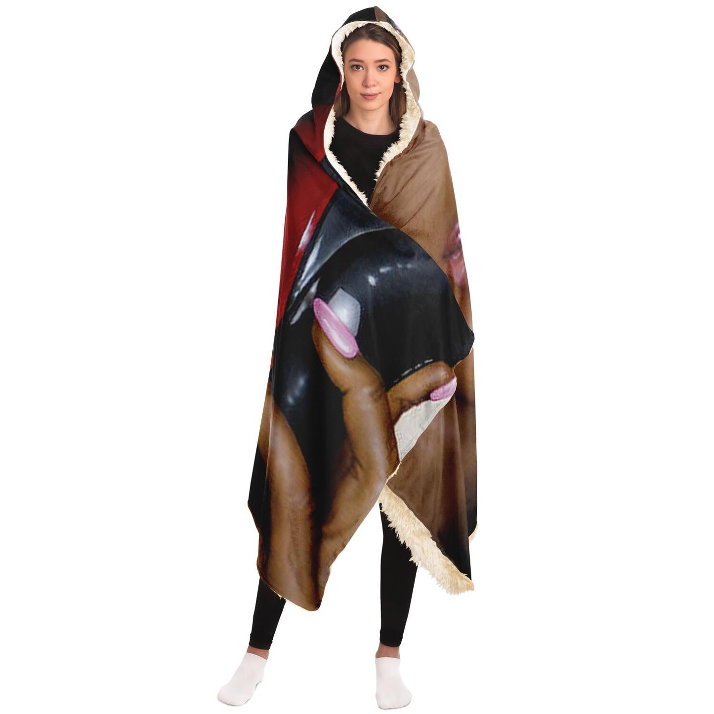 Shoe Problem Hooded Blanket