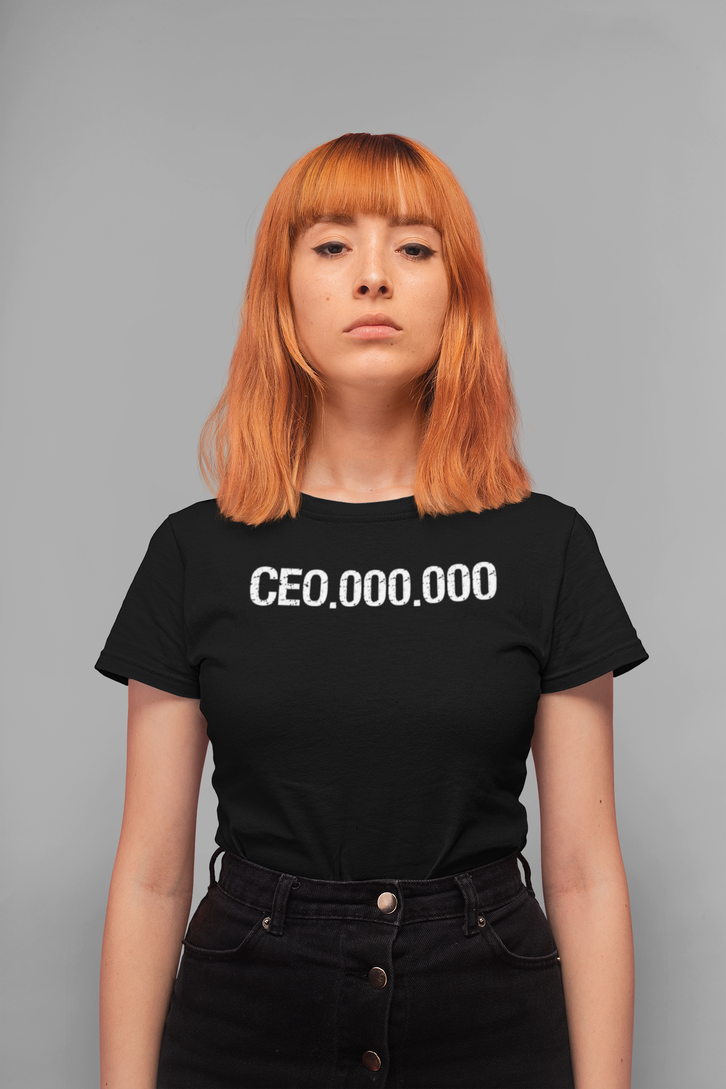 Virgin Teez Women T-Shirt CEO 000 000  Women T-shirt