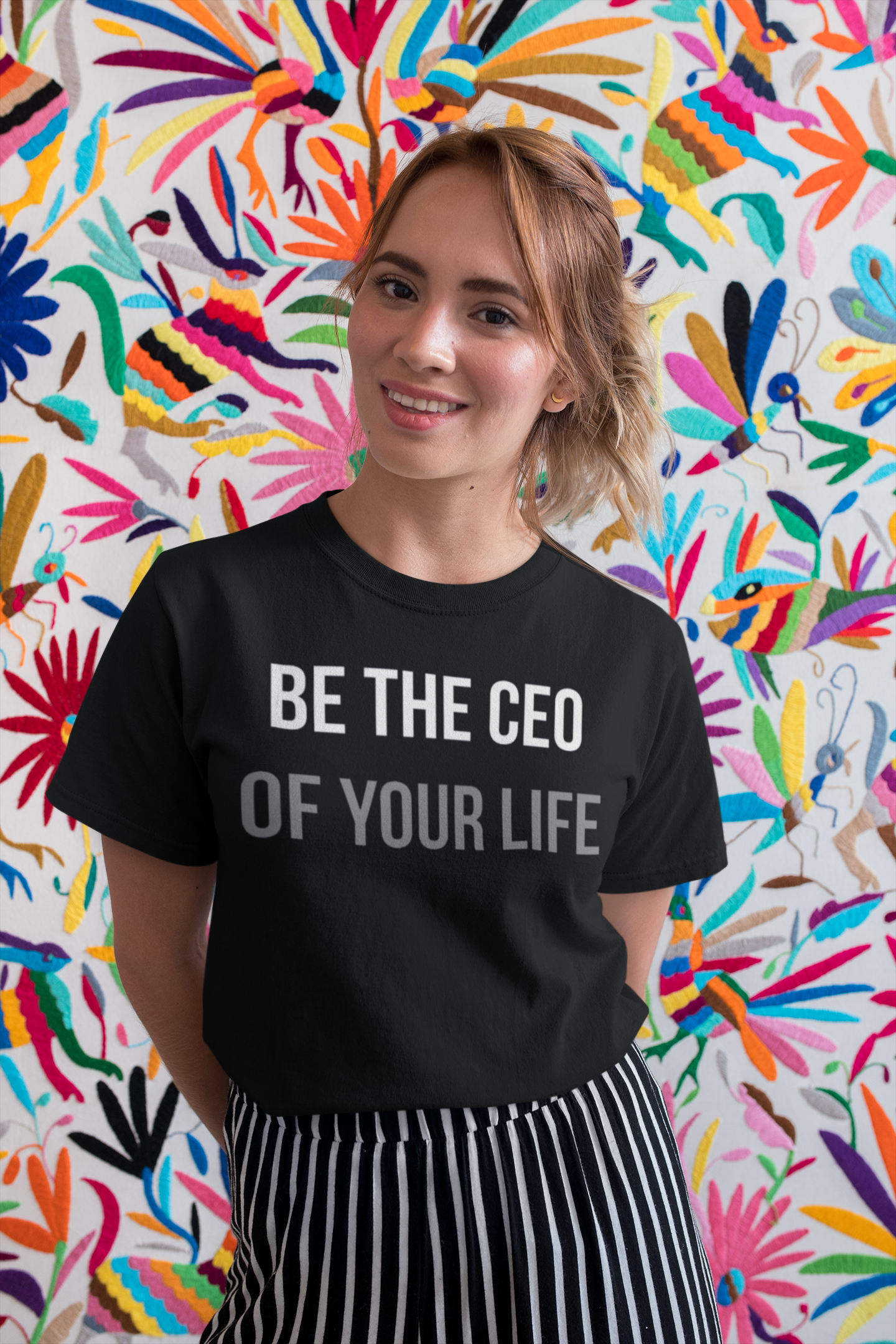 Virgin Teez Women T-Shirt CEO of Your Life Women T-shirt