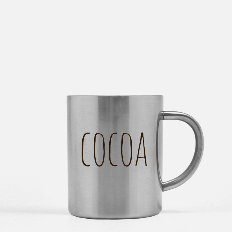 Cocoa Gold & Silver Mug