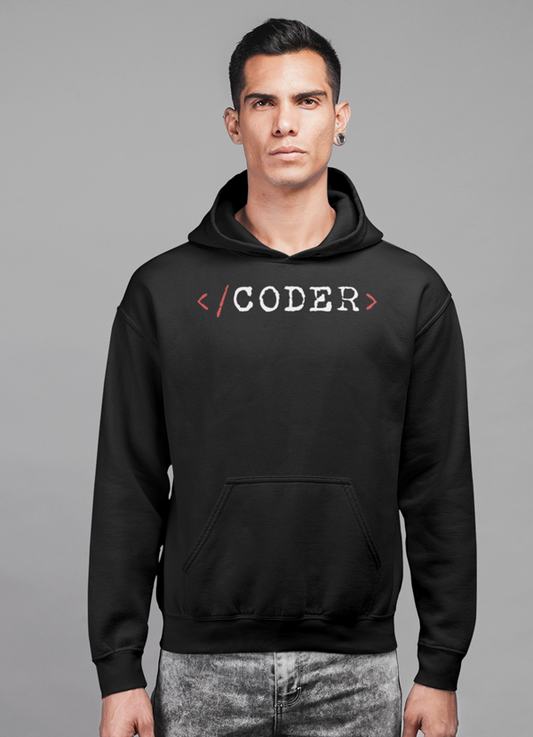 Virgin Teez Pull Over Hoodie Small Coder Hoodie