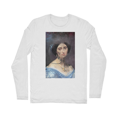 VIRGIN TEEZ Long sleeves T-shirt White / Unisex / S collage Classic Long Sleeve T-Shirt