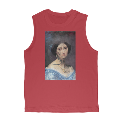 VIRGIN TEEZ Tank Top Red / Unisex / S collage Premium Adult Muscle Top