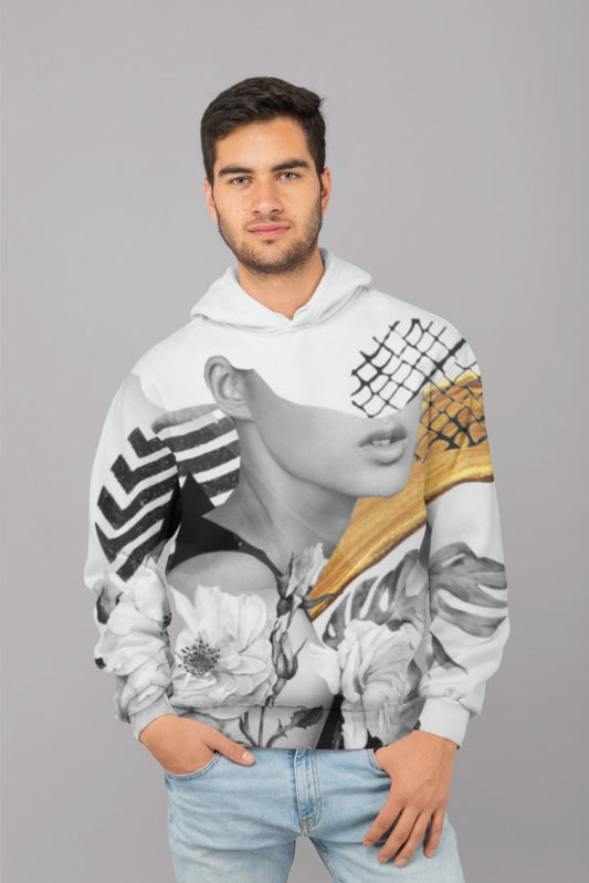 Collage Art UNISEX Sublimation Hoodie