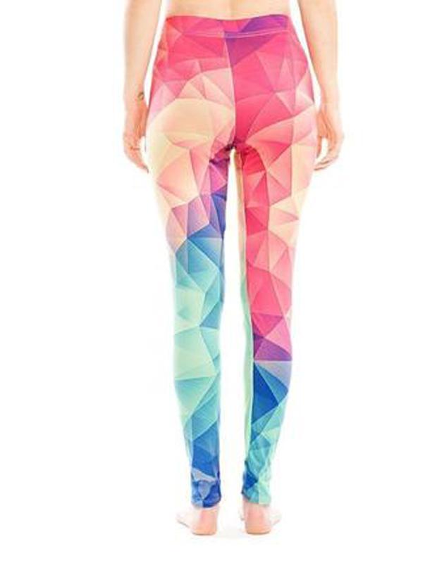 Virgin Teez Leggings Small COLOR BOMB! Legging