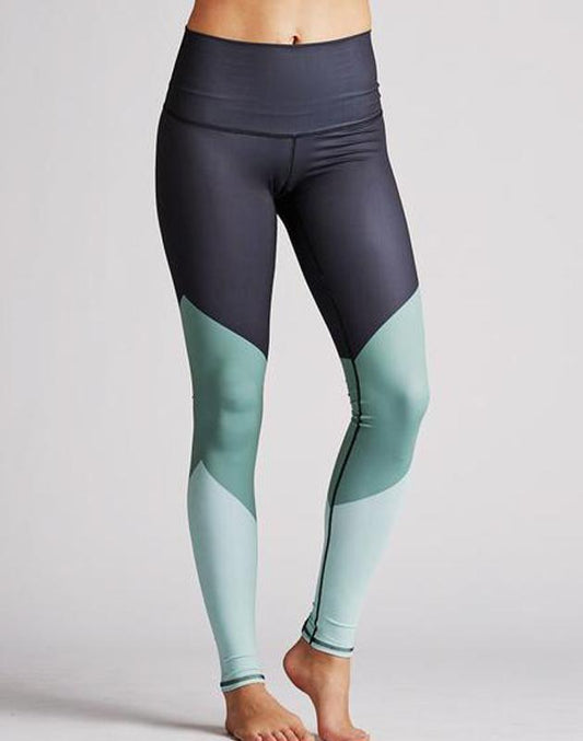 Virgin Teez Leggings Small Colorblock Nature Legging