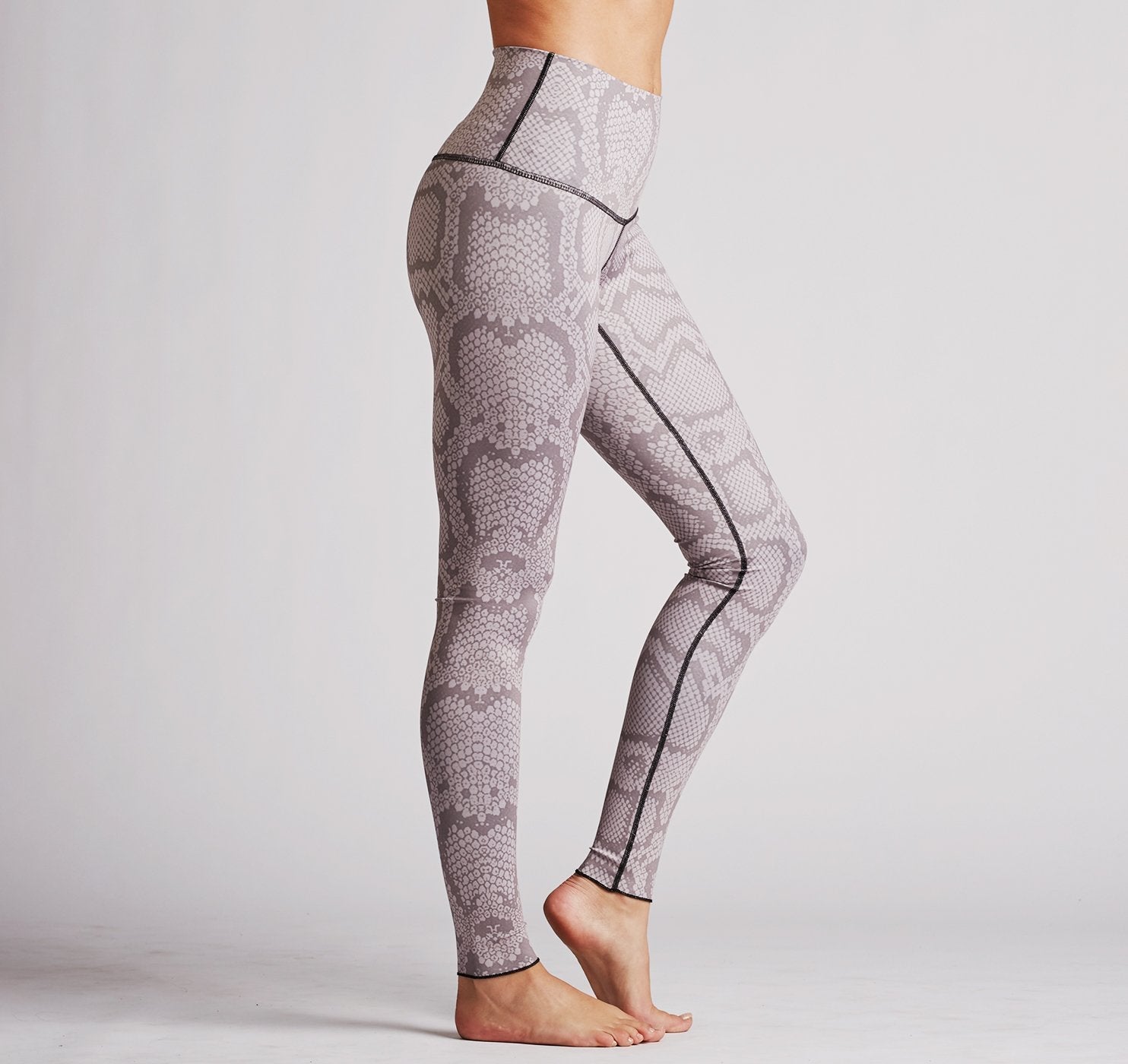 Virgin Teez Leggings Colorblock Snakeskin Legging