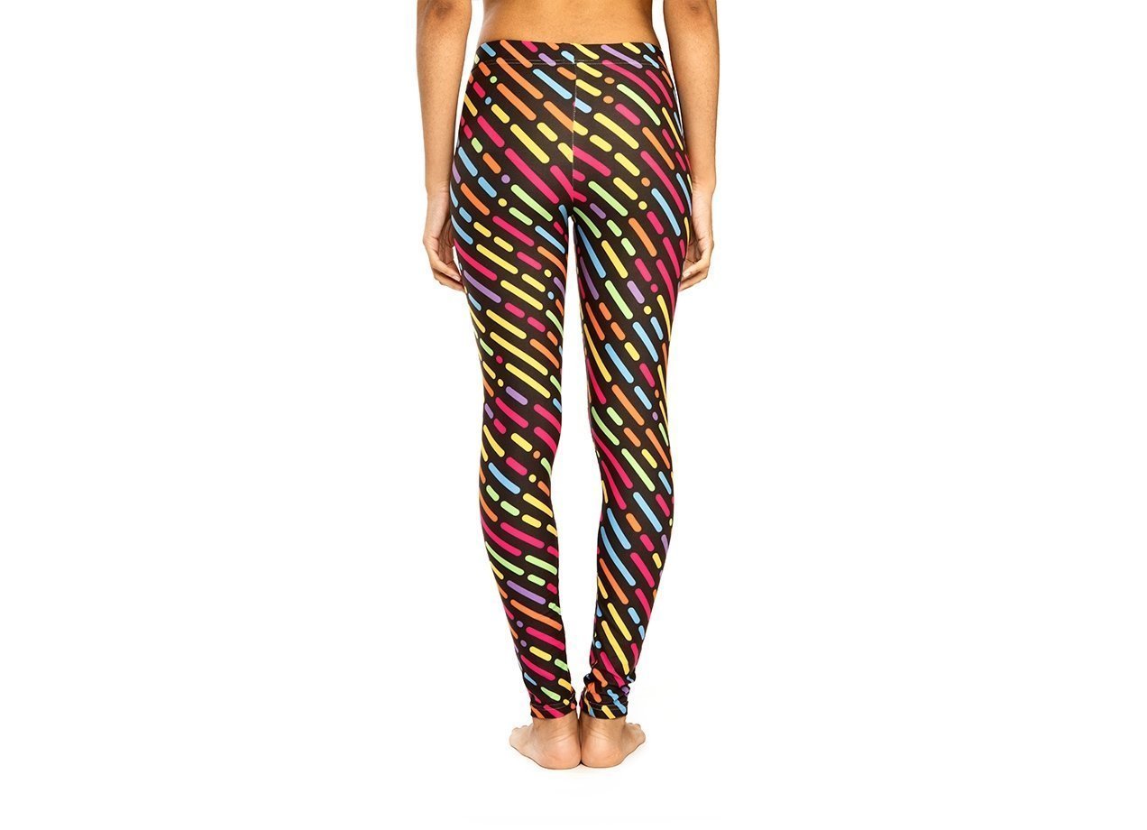 Virgin Teez Leggings Small Colorful Rain Legging