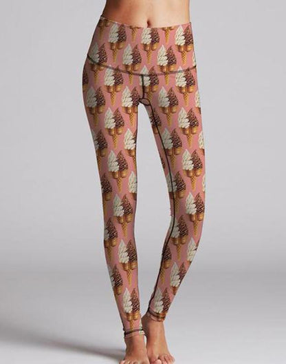 Virgin Teez Leggings Small Cone Icecream Legging