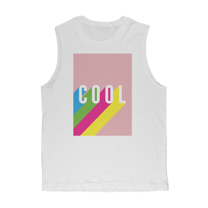 VIRGIN TEEZ Tank Top White / Unisex / S Cool Premium Adult Muscle Top