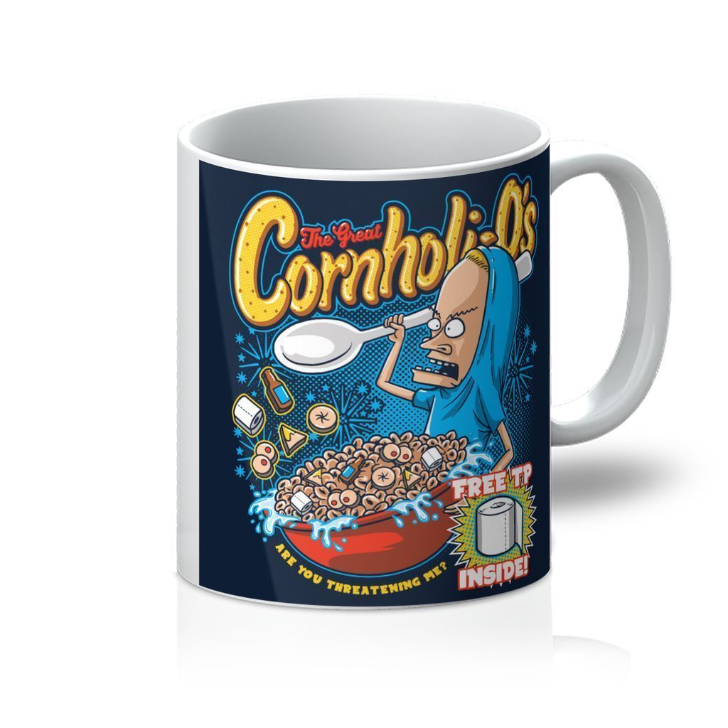 VIRGIN TEEZ Homeware 11oz Cornholi-O's Mug