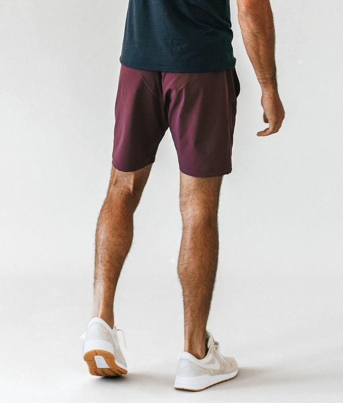 Virgin Teez Shorts SMALL (28"-18") Crimson Plain Shorts