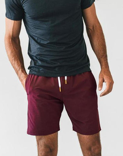 Virgin Teez Shorts SMALL (28"-18") Crimson Plain Shorts