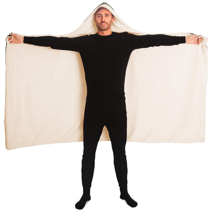 Camouflage Seamless Hooded Blanket