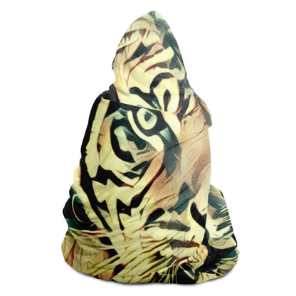 Tiger Hooded Blanket